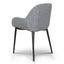 CDC8949-SD Fabric Dining chair - Lava Grey (Set of 2)