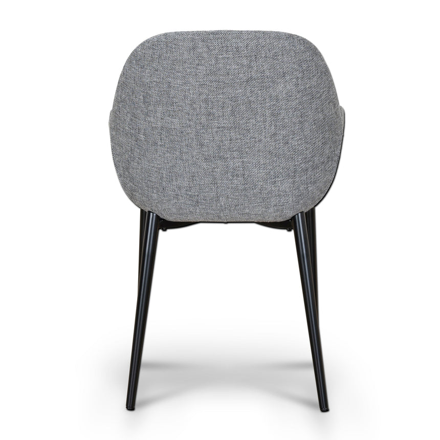 CDC8949-SD Fabric Dining chair - Lava Grey (Set of 2)