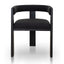 CDC8983-LJ ELM Dining Chair - Full Black (Set of 2)