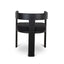 CDC8983-LJ ELM Dining Chair - Full Black (Set of 2)