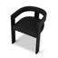 CDC8983-LJ ELM Dining Chair - Full Black (Set of 2)