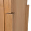 CDT10036-NI 1.83m (H) Ash Curve Cabinet - Natural