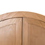 CDT10036-NI 1.83m (H) Ash Curve Cabinet - Natural