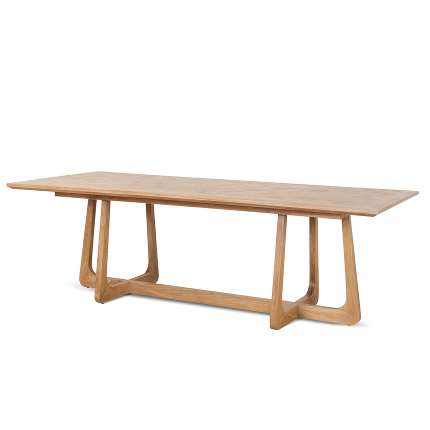 CDT10115-NI 2.4m Oak Dining Table - Natural