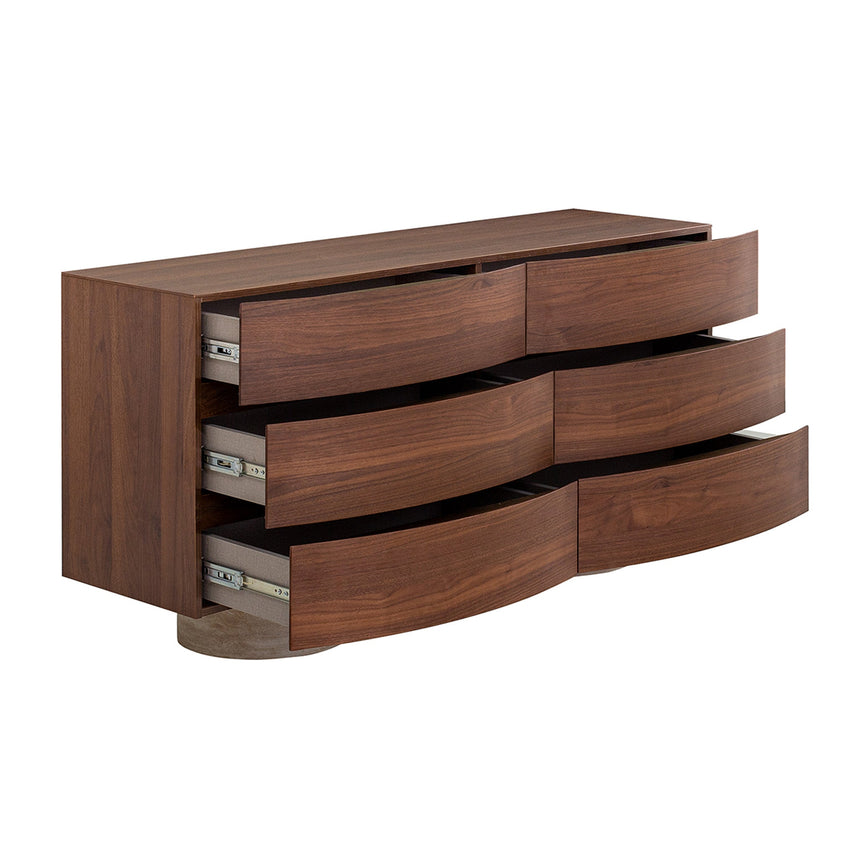 CDT10246-IG Chest of Drawer - Walnut