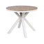 CDT10308-ID 90cm Round Sand White Outdoor Dining Table - Natural