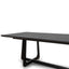 Ex Display - CDT10400-NI 3m Oak Dining Table - Black