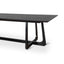 Ex Display - CDT10400-NI 3m Oak Dining Table - Black