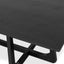 Ex Display - CDT10400-NI 3m Oak Dining Table - Black