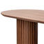 CDT8995-CN 2.5m Wooden Dining Table - Walnut