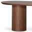 CDT8995-CN 2.5m Wooden Dining Table - Walnut