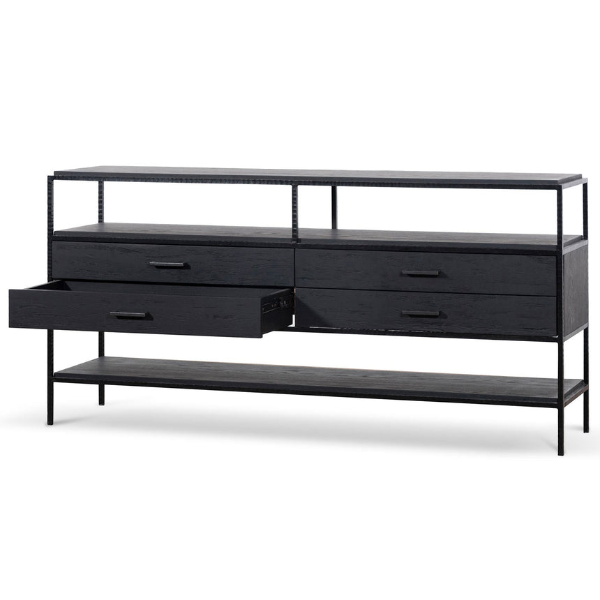 Ex Display - CDT6764-NI 1.6m Sideboard Unit - Full Black