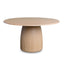 Ex Display - CDT8233-DW 1.4m Round Dining Table - Natural