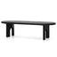 Ex Display - CDT8404-NI 2.8m oval dining table - Black