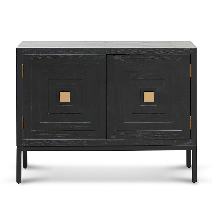 CDT8416-NI 1.08m Elm Sideboard Unit - Full Black