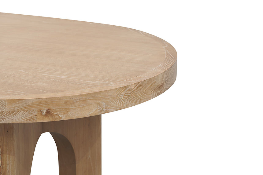 CDT8508-NI  2.8m oval dining table - Natural