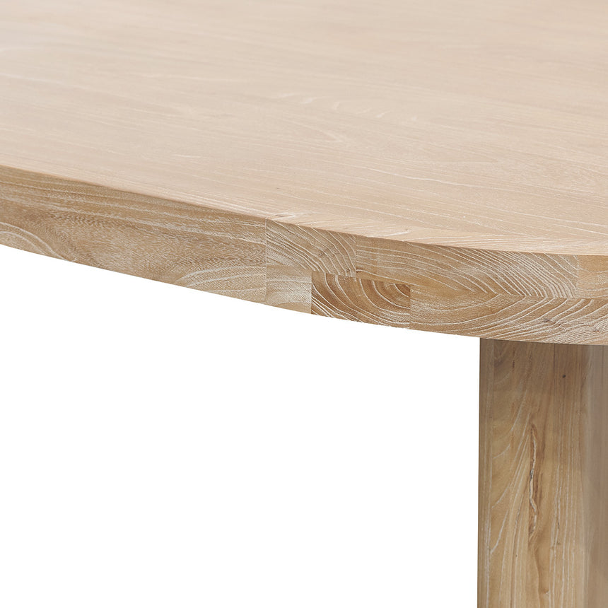 CDT8508-NI  2.8m oval dining table - Natural