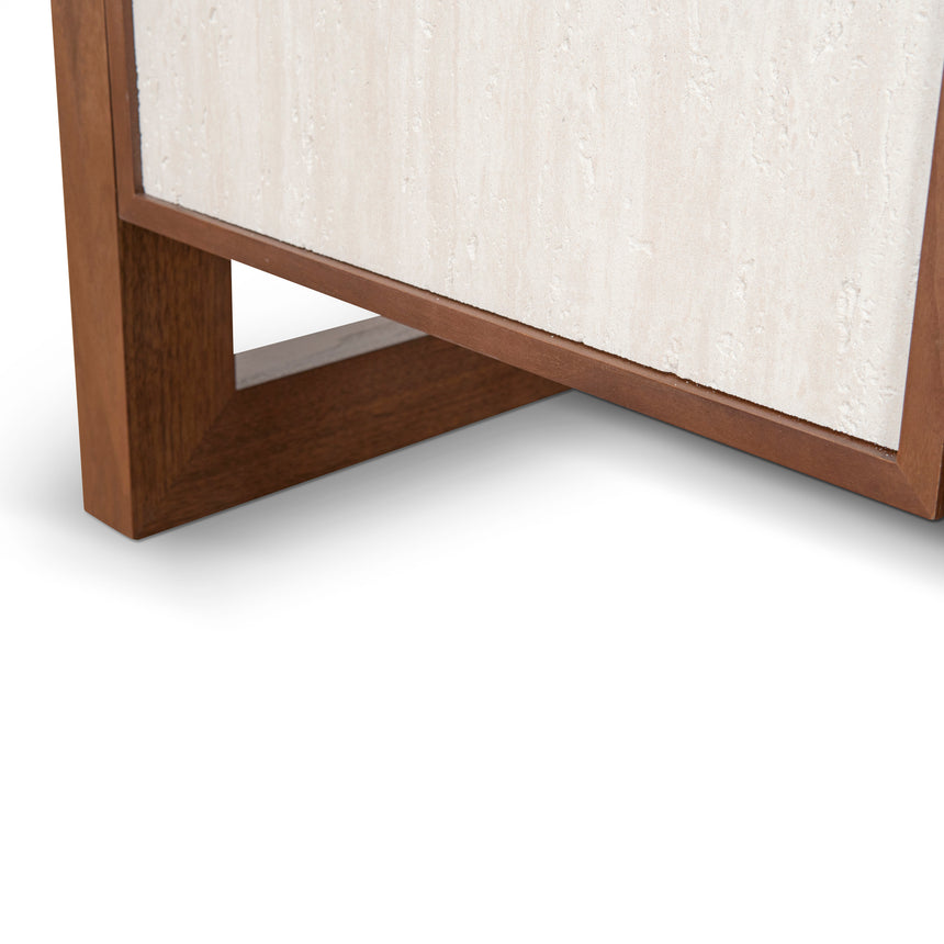 CDT8642-IG Beige Door Sideboard Unit - Walnut