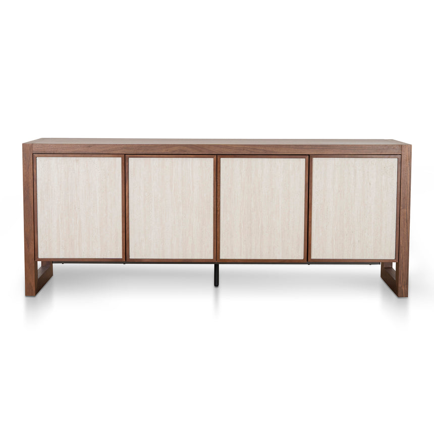 CDT8642-IG Beige Door Sideboard Unit - Walnut