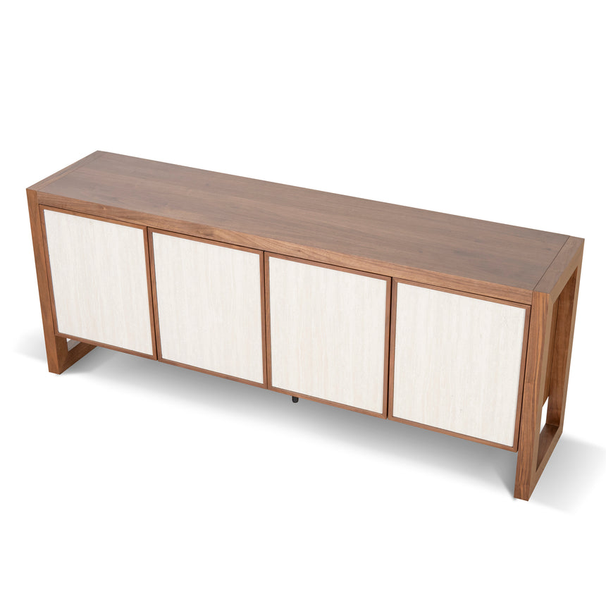 CDT8642-IG Beige Door Sideboard Unit - Walnut