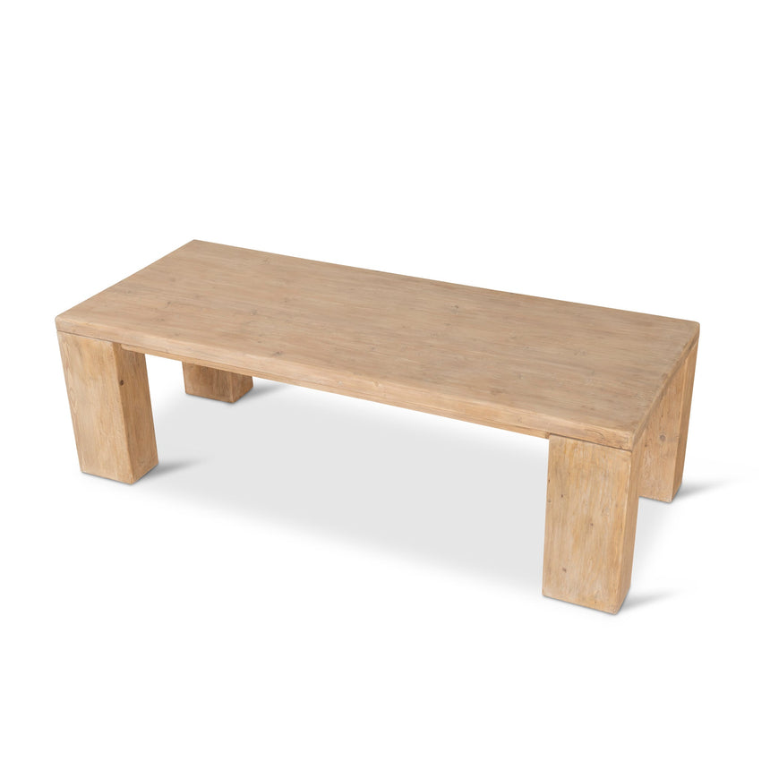 CDT8651-NA 3m Elm Dining Table - Natural