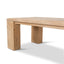 CDT8651-NA 3m Elm Dining Table - Natural