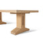 CDT8659-NA 2.44m Elm Dining Table - Natural