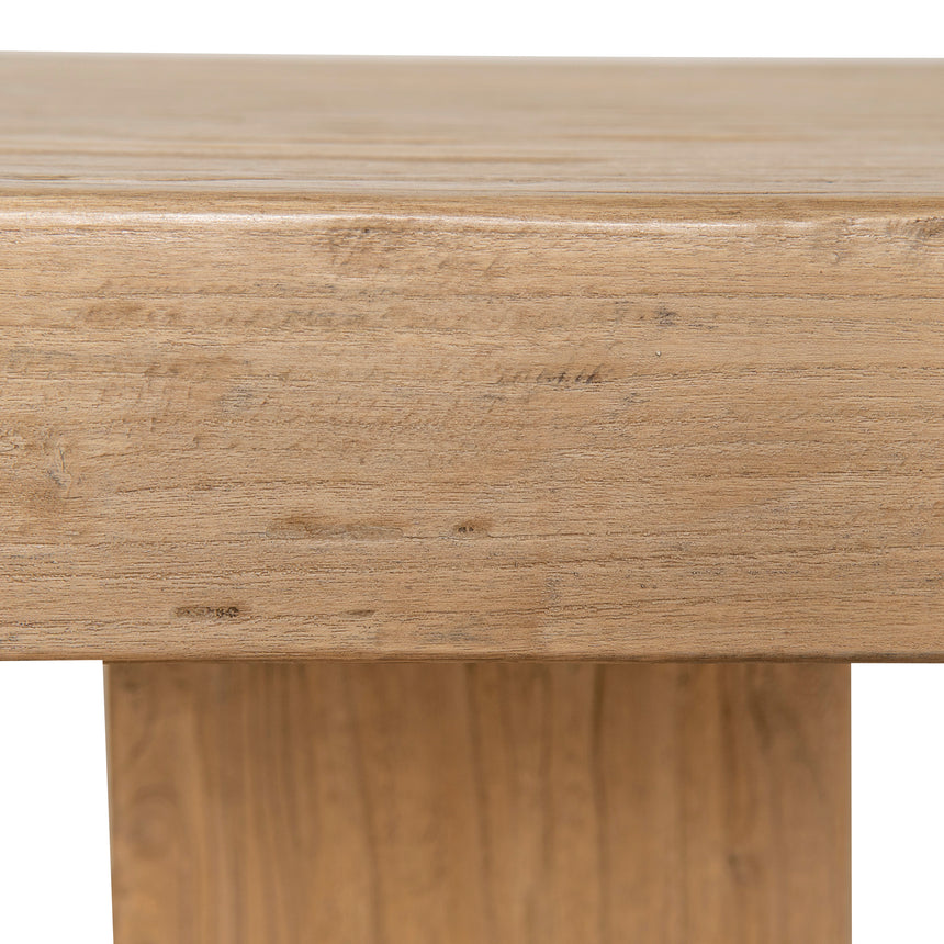 CDT8659-NA 2.44m Elm Dining Table - Natural