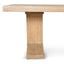 CDT8660-NA 3m Elm Dining Table - Natural