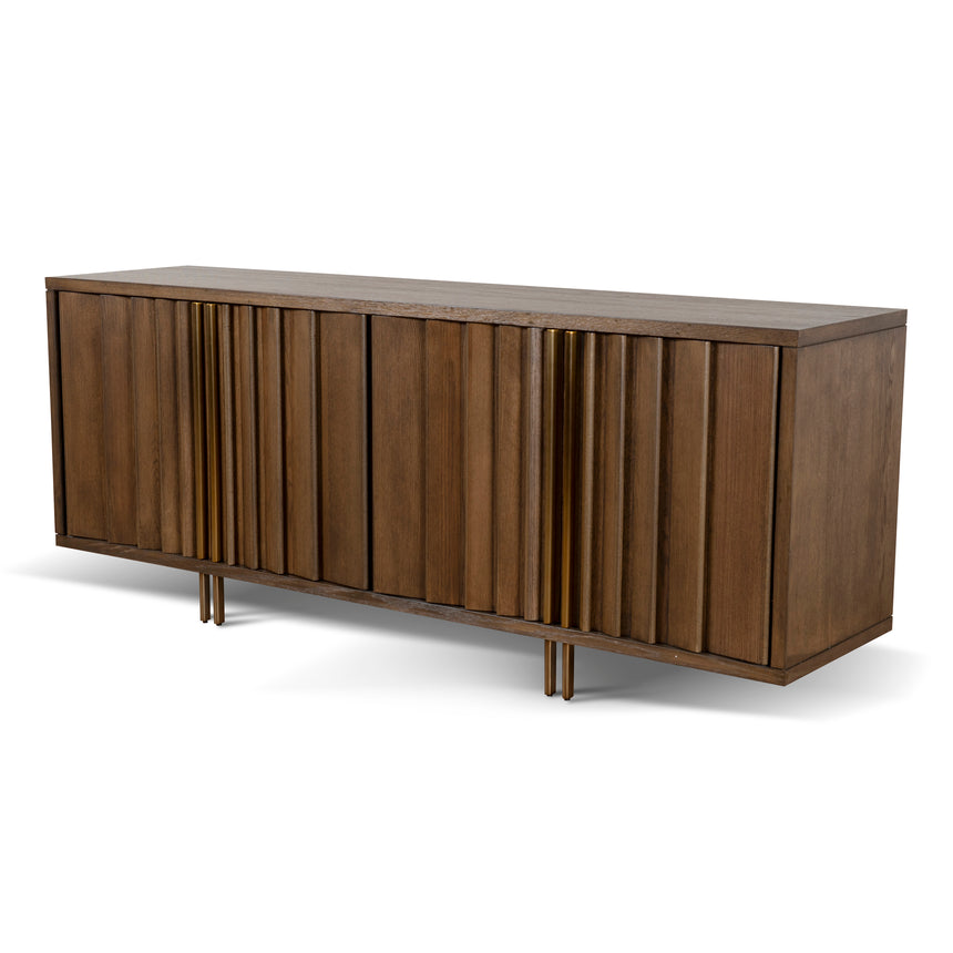 CST10061-DW 50cm Bedside Table - Walnut