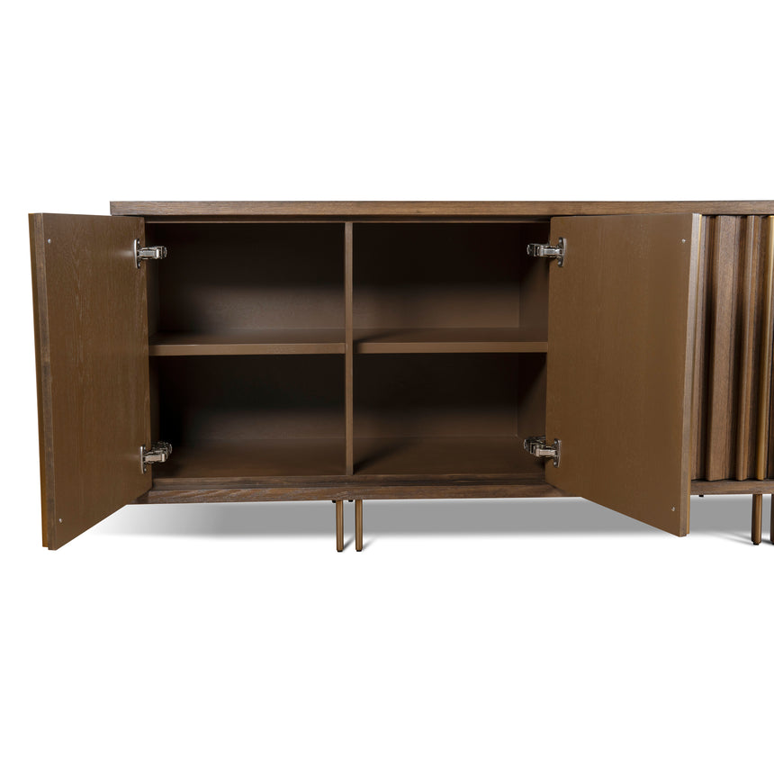 CDT8694-VA 2m Buffet Unit - Caramel Oak