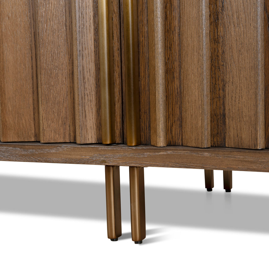 CDT8694-VA 2m Buffet Unit - Caramel Oak