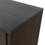 CDT8695-VA 2m Buffet Unit - Textured Espresso Black