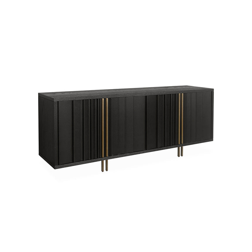 CDT8640-IG 1.6m Sideboard Unit - Full Black