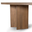 CDT8696-VA 2.4m Pill Shape Dining Table - Caramel Oak