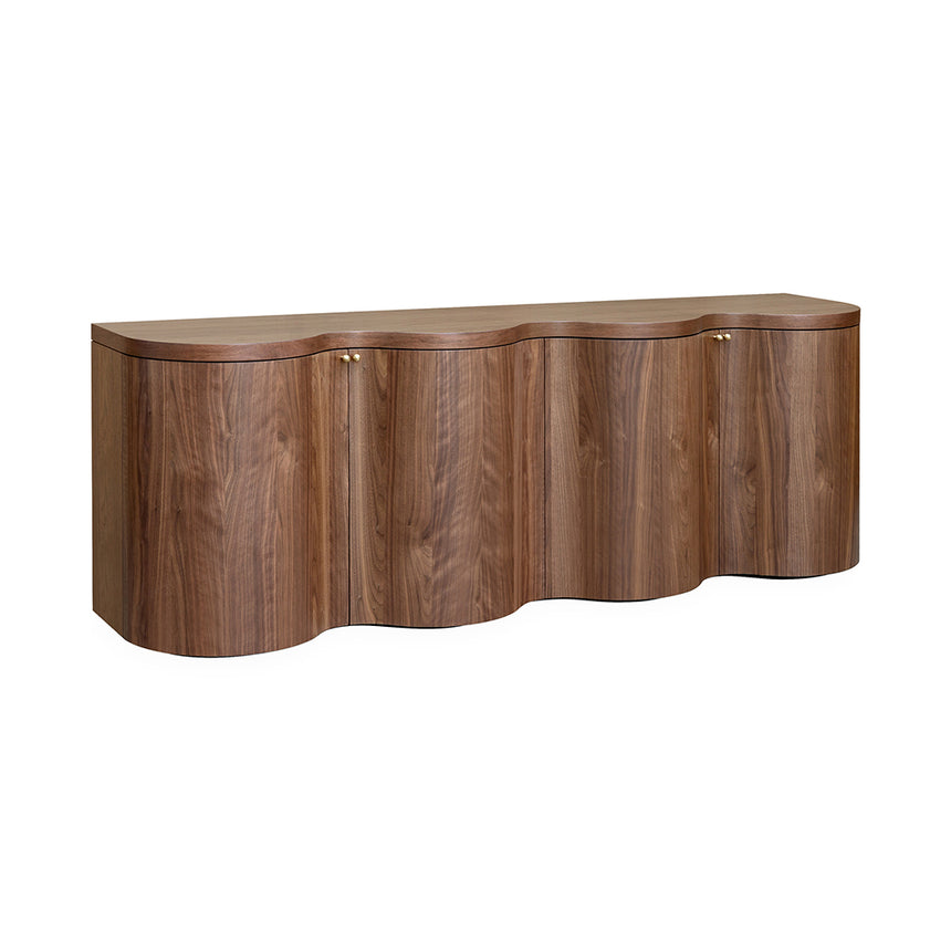 CST10061-DW 50cm Bedside Table - Walnut