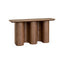 CDT8711-VA 1.5m Console Table - Light Walnut