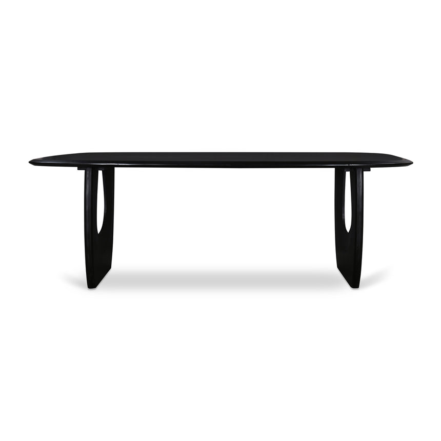 CDT8718-RB 2.2m Dining Table - Full Black