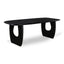 CDT8718-RB 2.2m Dining Table - Full Black