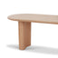 CDT8931-DW 1.8m Oval Dining Table - Natural