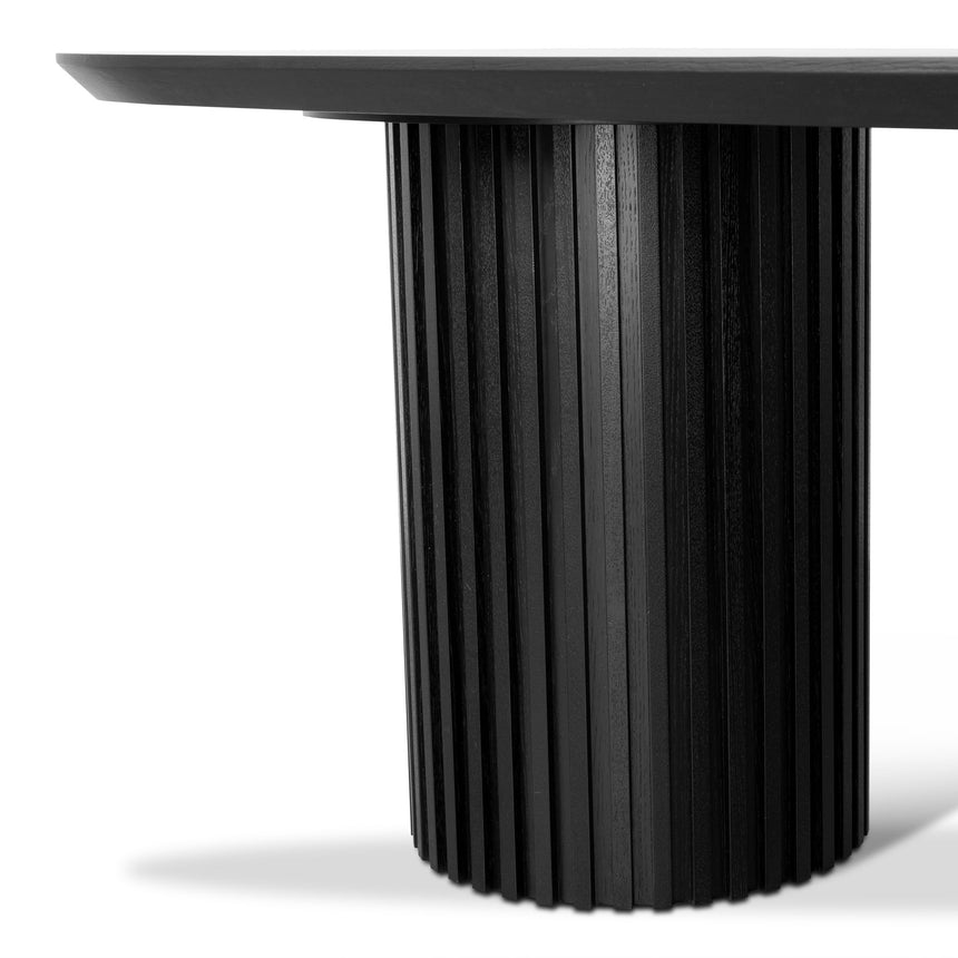 CDT8973-CN 2.5m Wooden Dining Table - Black