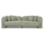 CLC10009-OLS 3 Seater Sofa - Coral Light Green