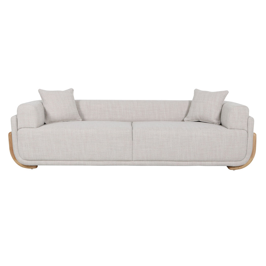 CLC10011-OLS 3 Seater Sofa - Beige Linen