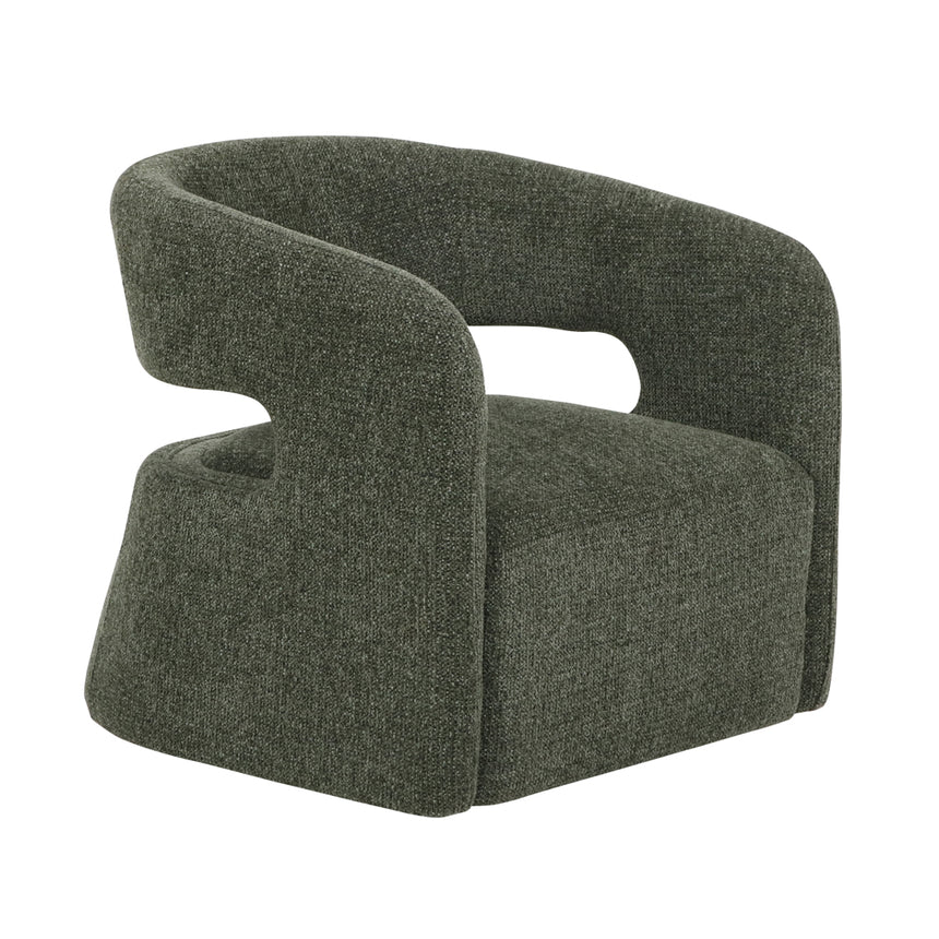 CLC10013-OLS Armchair - Coral Dark Green