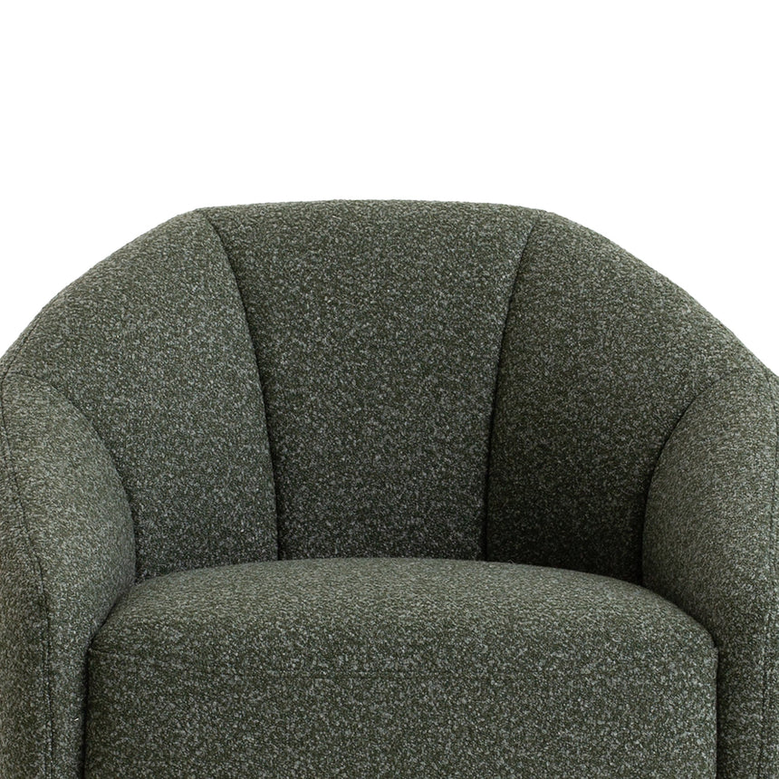 CLC10021-IG Fabric Armchair - Marsh Green