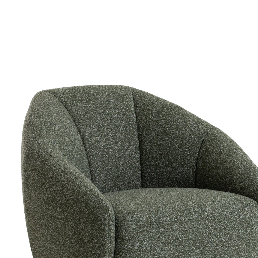 CLC10021-IG Fabric Armchair - Marsh Green