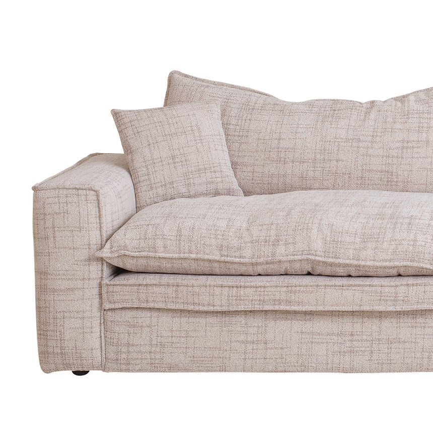 CLC10024-IG 3 Seater Fabric Sofa - Cream