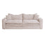 CLC10025-IG 2 Seater Fabric Sofa - Cream