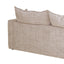 CLC10025-IG 2 Seater Fabric Sofa - Cream