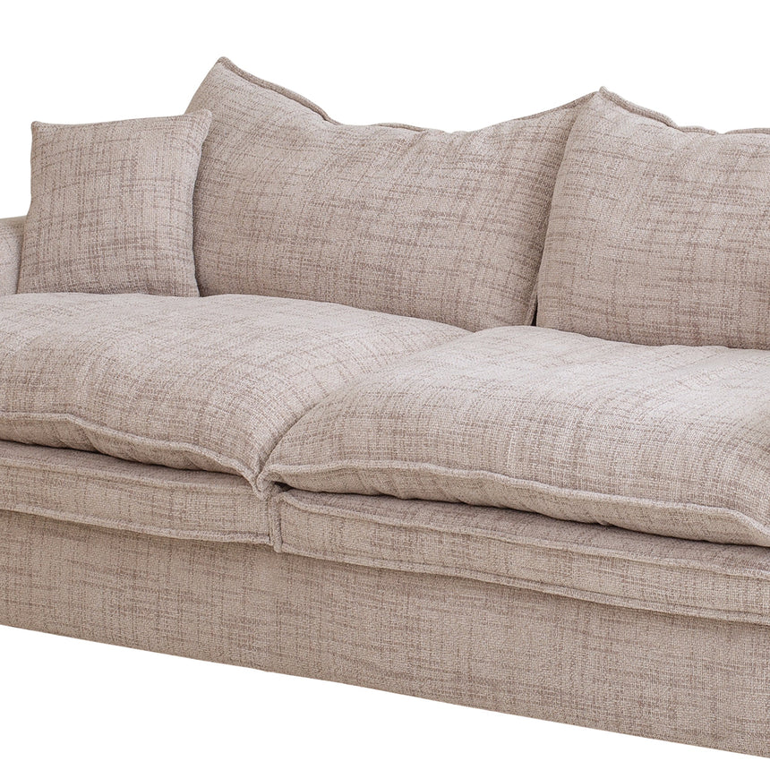 CLC10025-IG 2 Seater Fabric Sofa - Cream